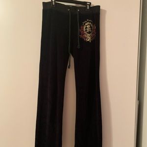 Black juicy couture pants